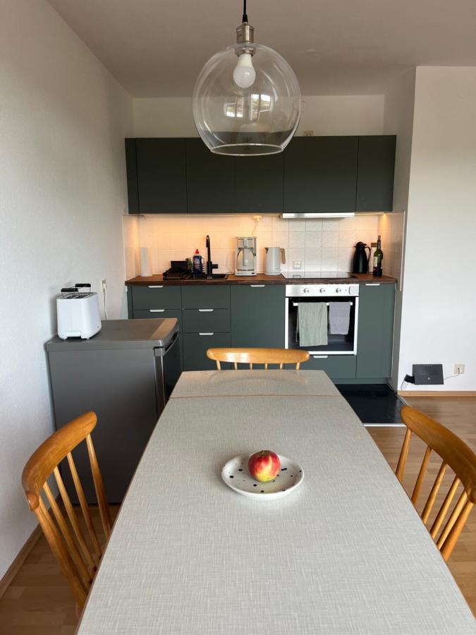 Helle Wohnung Mit Grossem Balkon Oberreute Eksteriør billede